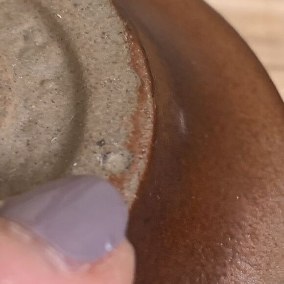 Vintage Pottery Craft Compton, Cal USA Handcrafted Stoneware Small Planter - Picture 13 of 16